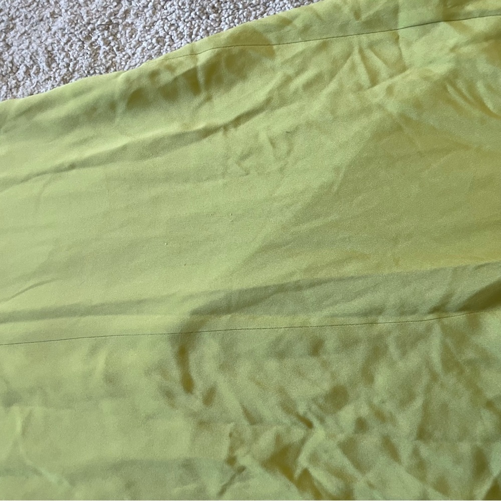 Auteur silk Zippora dress green open back size s - Picture 10 of 15